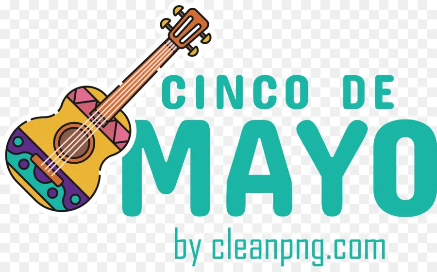 Cinco De Mayo，Guitarra PNG