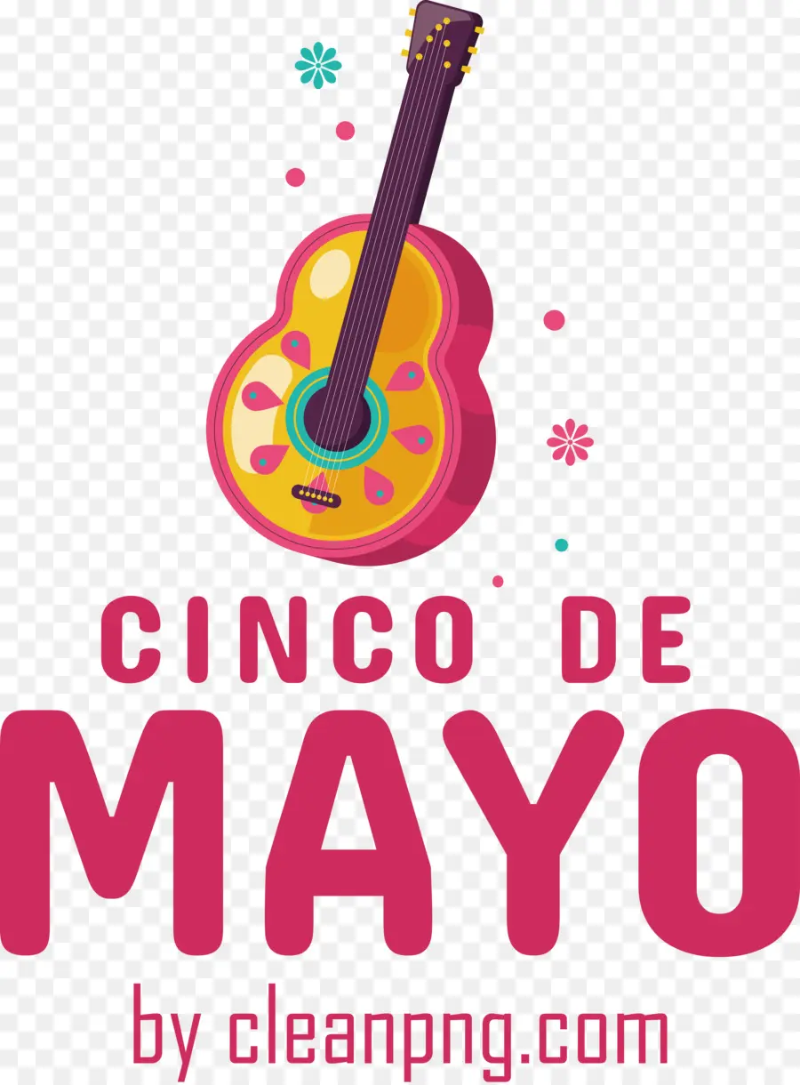 Cinco De Mayo，Guitarra PNG