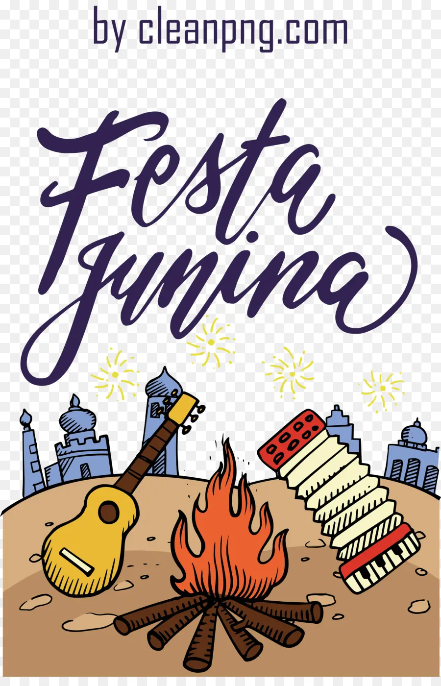 Fiesta Junina，Fuego PNG