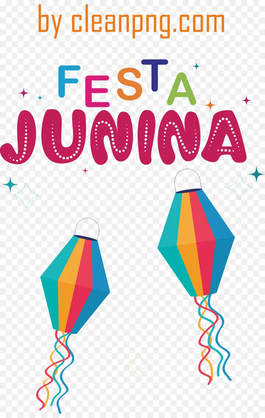 Fiesta Junina，Cometas PNG