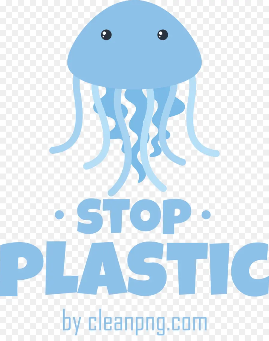 Detener El Plástico，Dia Mundial Del Oceano PNG
