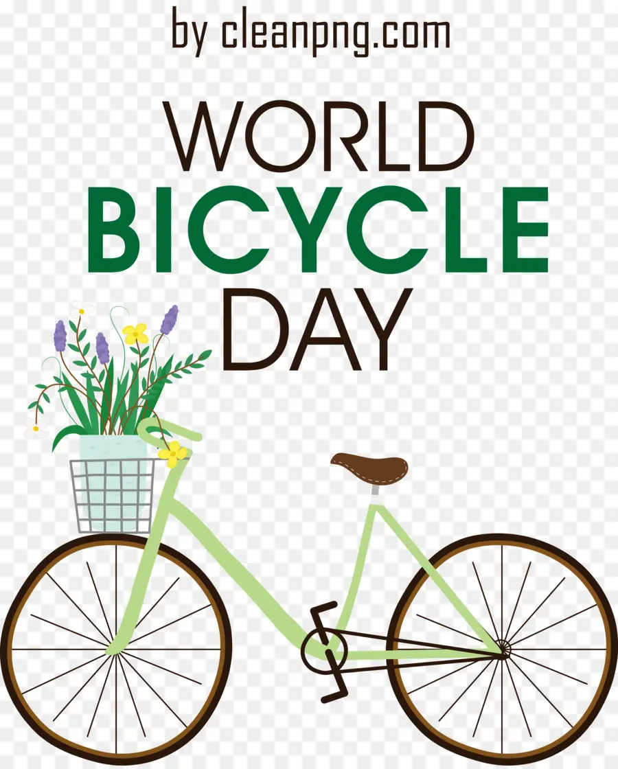 Día Mundial De La Bicicleta，Bicicleta PNG