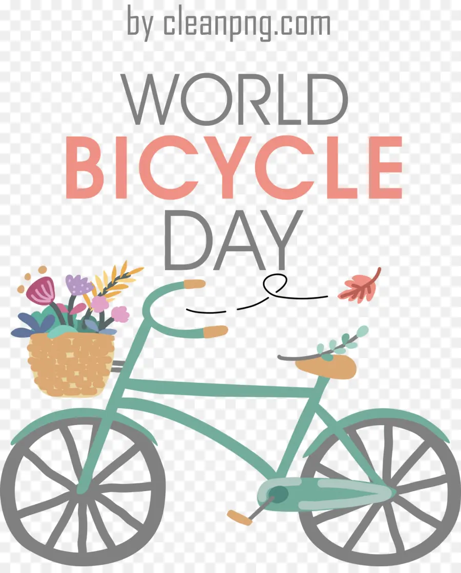 Día Mundial De La Bicicleta，Bicicleta PNG