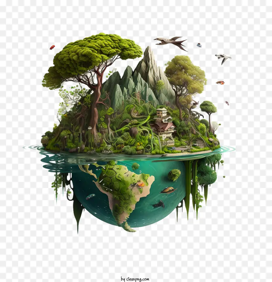 El Día Del Medio Ambiente，La Protección Del Medio Ambiente PNG