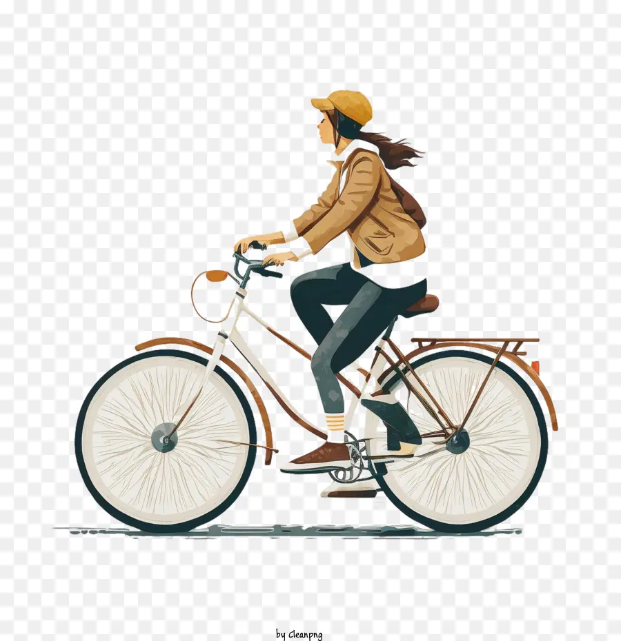 Día Mundial De La Bicicleta，Montar En Bicicleta PNG