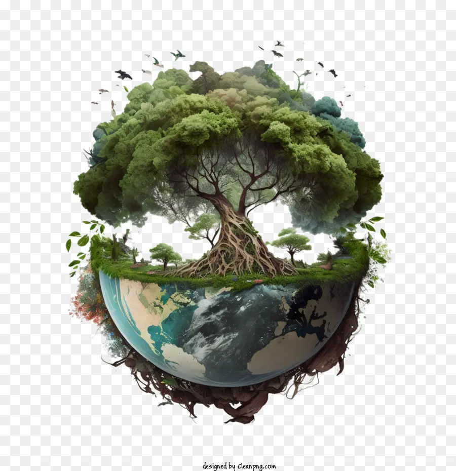 Día Del Medio Ambiente，Árbol PNG