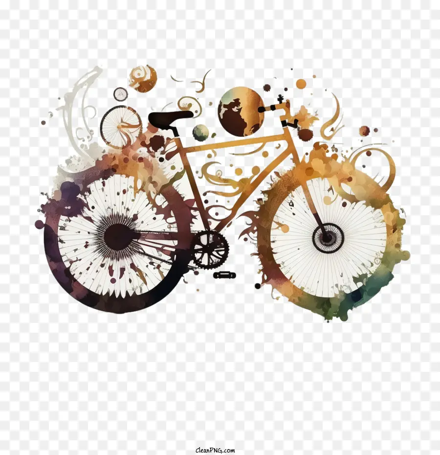 Bicicleta Mundial，Día Mundial De La Bicicleta PNG