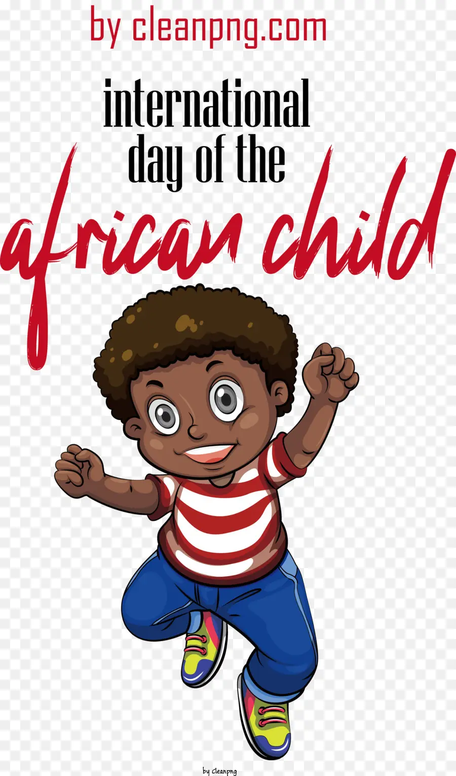 Día Internacional Del Niño Africano，Niño Africano PNG