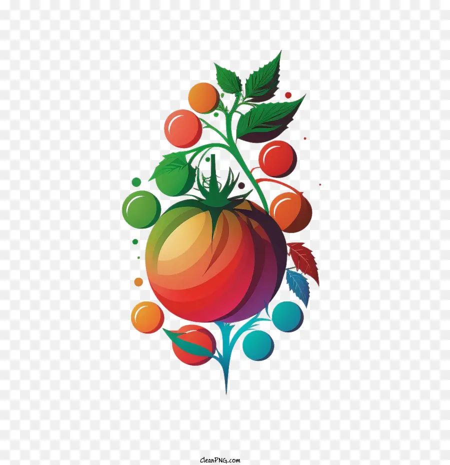 Tallo De Tomate，Colores De Los 90 PNG