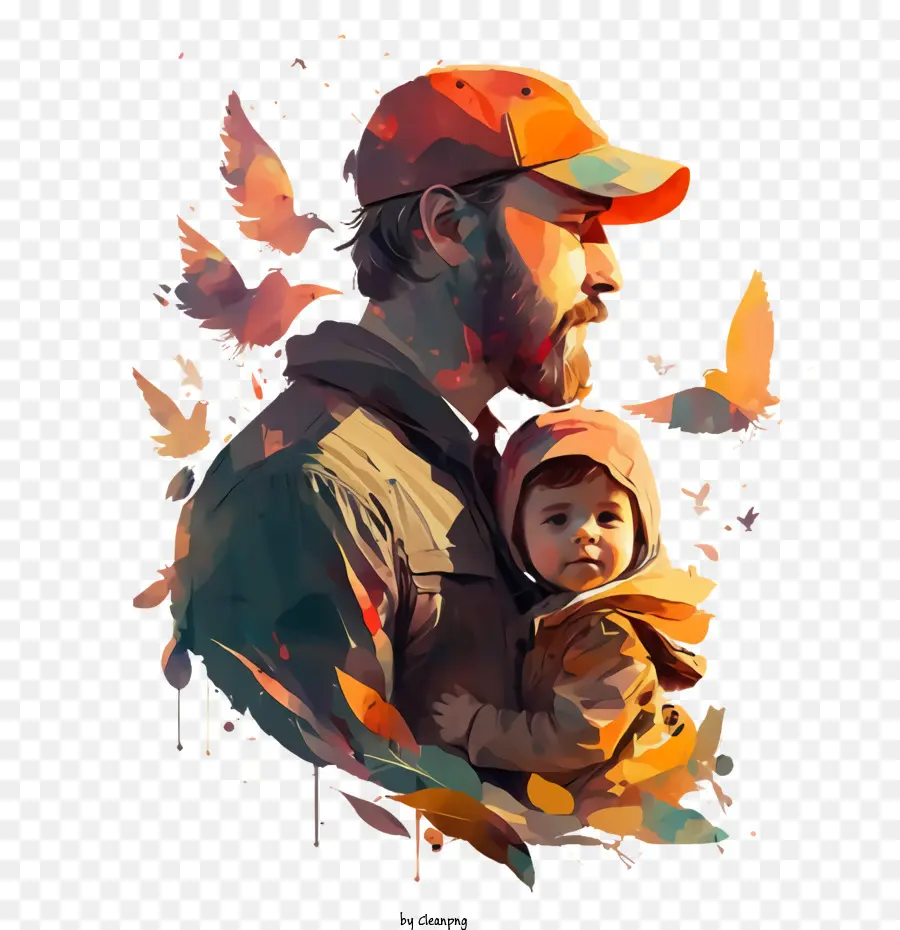 Padre Y Niño，Padre E Hijo PNG