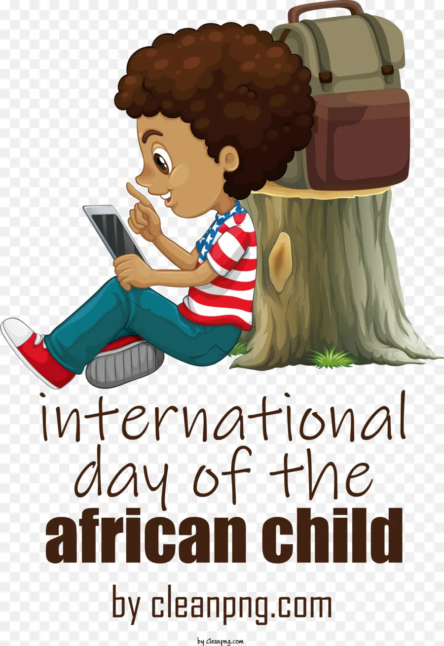 Día Internacional Del Niño Africano，Niño Africano PNG