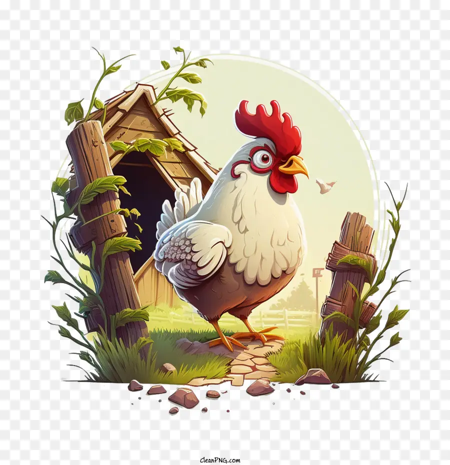 Día Mundial De Los Animales De Granja，Pollo PNG