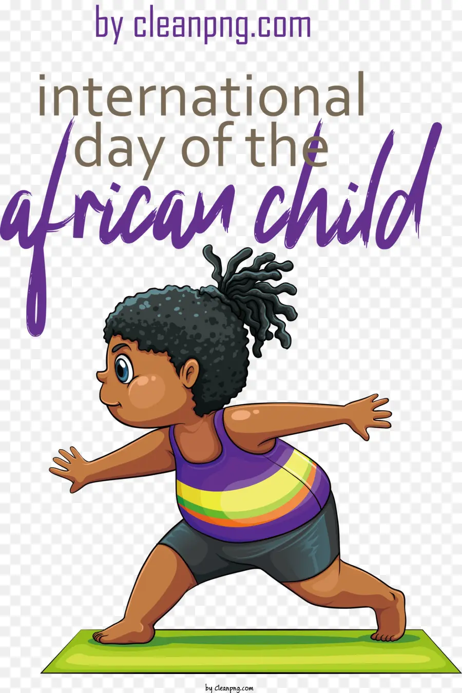 Día Internacional Del Niño Africano，Niño Africano PNG