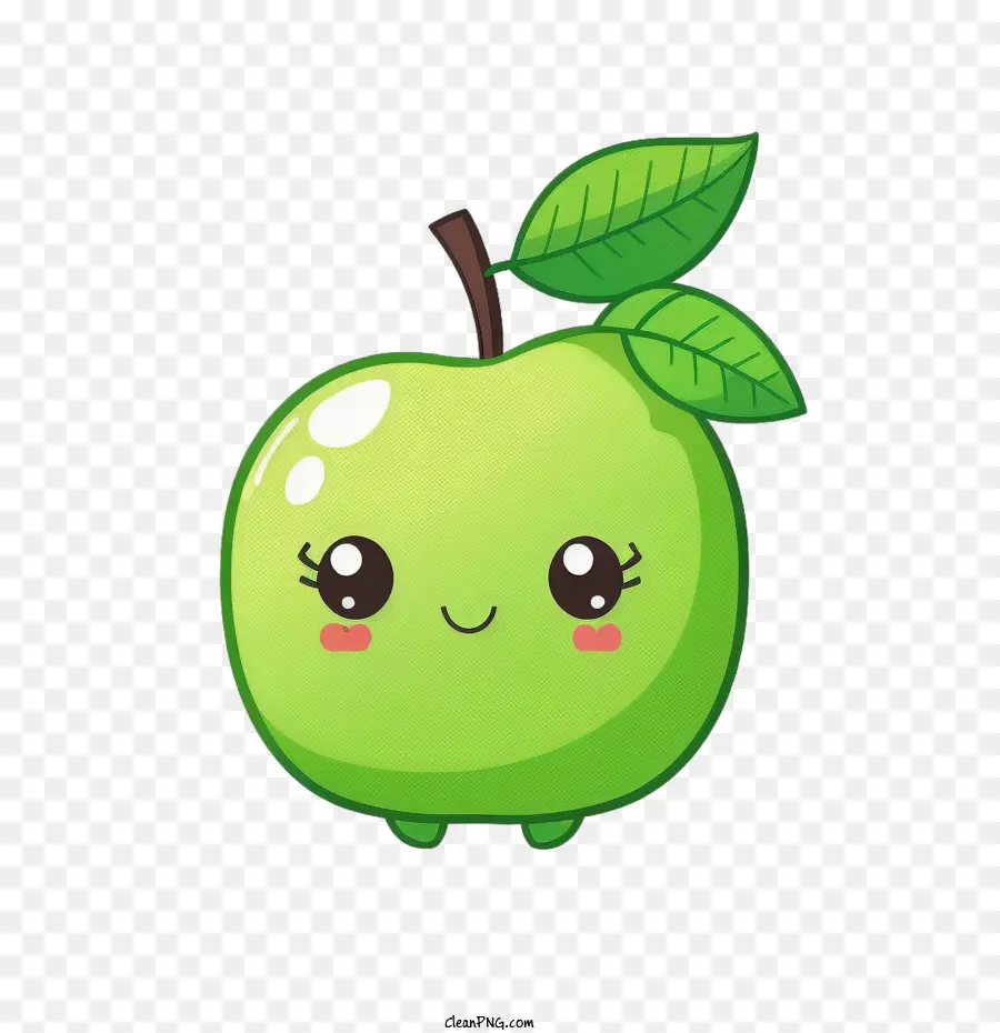 Dibujos Animados De Apple，Manzana Verde PNG