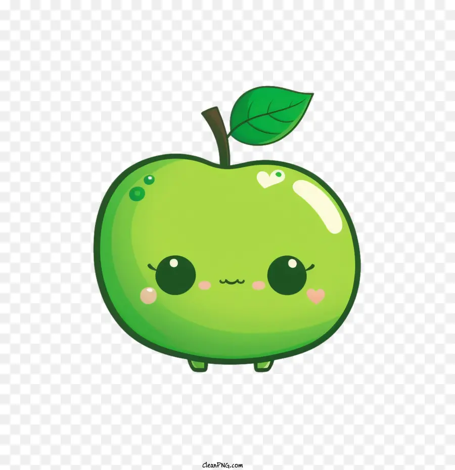 Dibujos Animados De Apple，Manzana Verde PNG