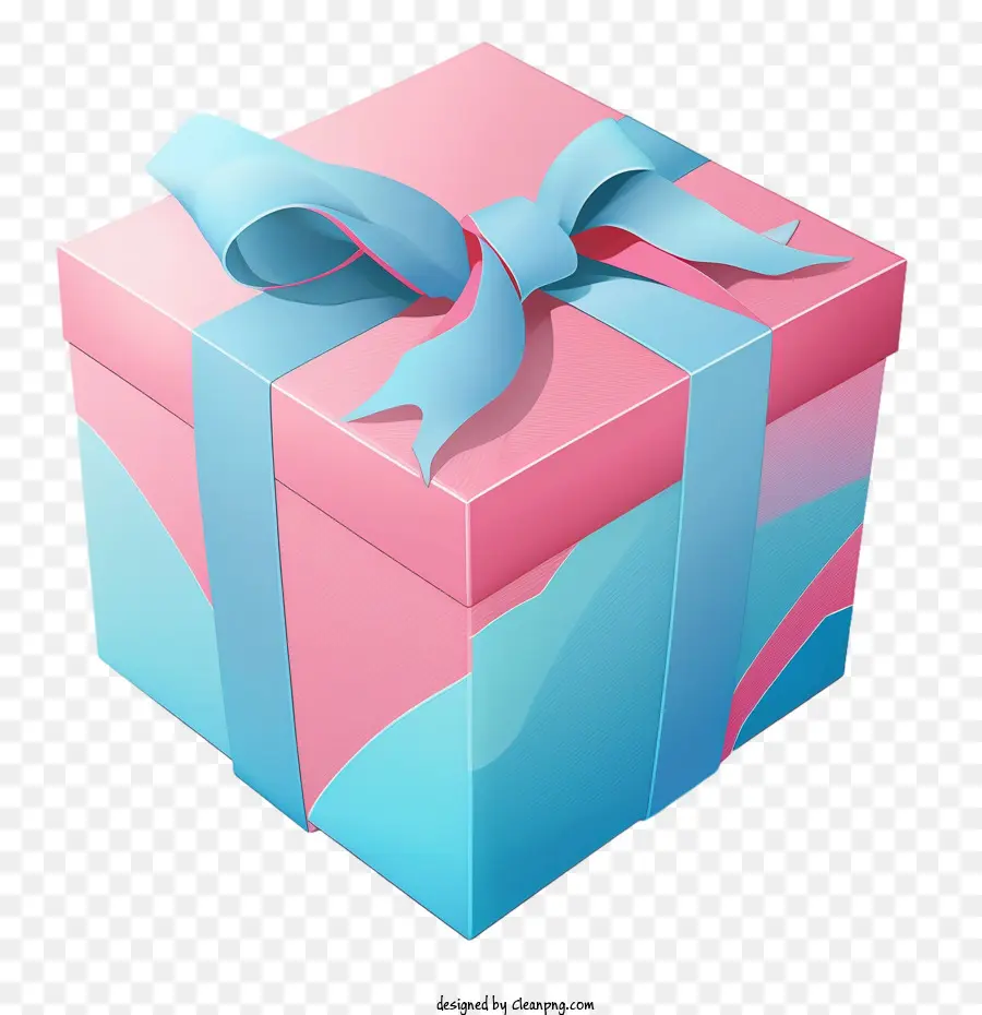 Caja De Regalo，Azul Caja De Regalo PNG