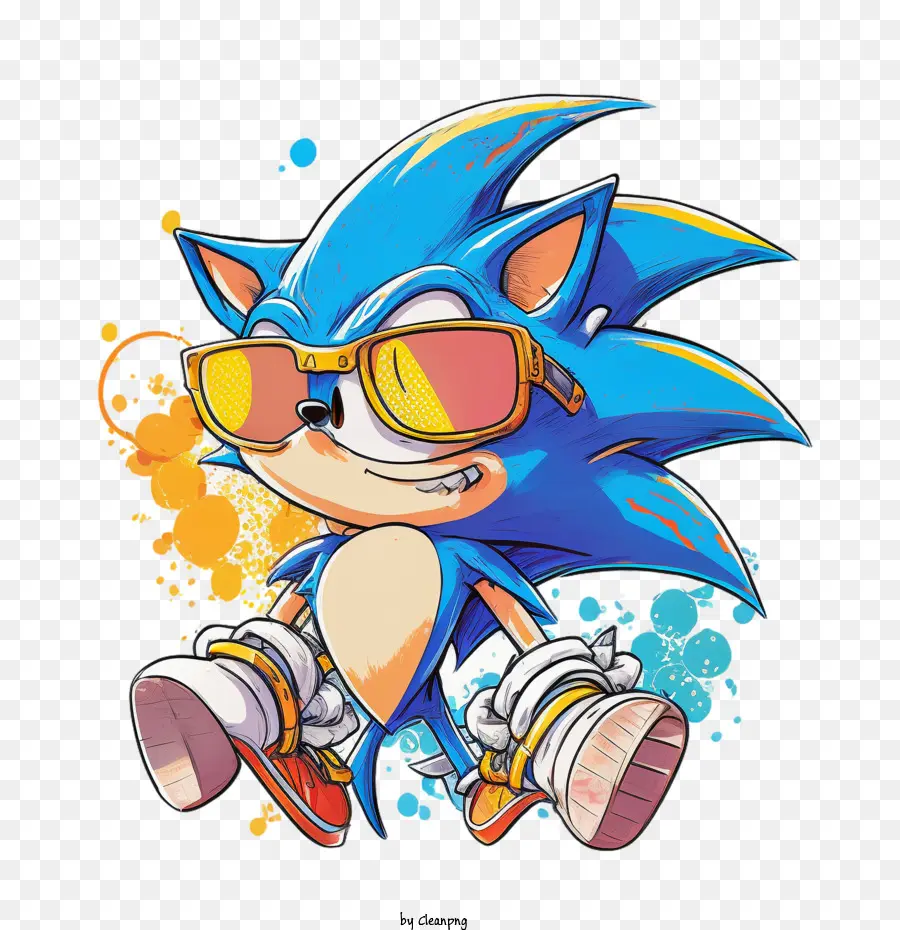 Sonic Genial，Dibujos Animados Sonic PNG