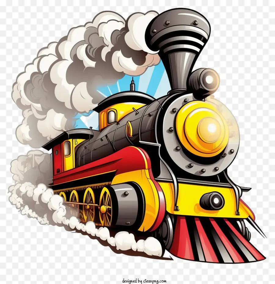 Caricatura De Tren De Vapor PNG - Caricatura De Tren De Vapor Dibujos  Animados De Tren Tren A Vapor ilustración transparente