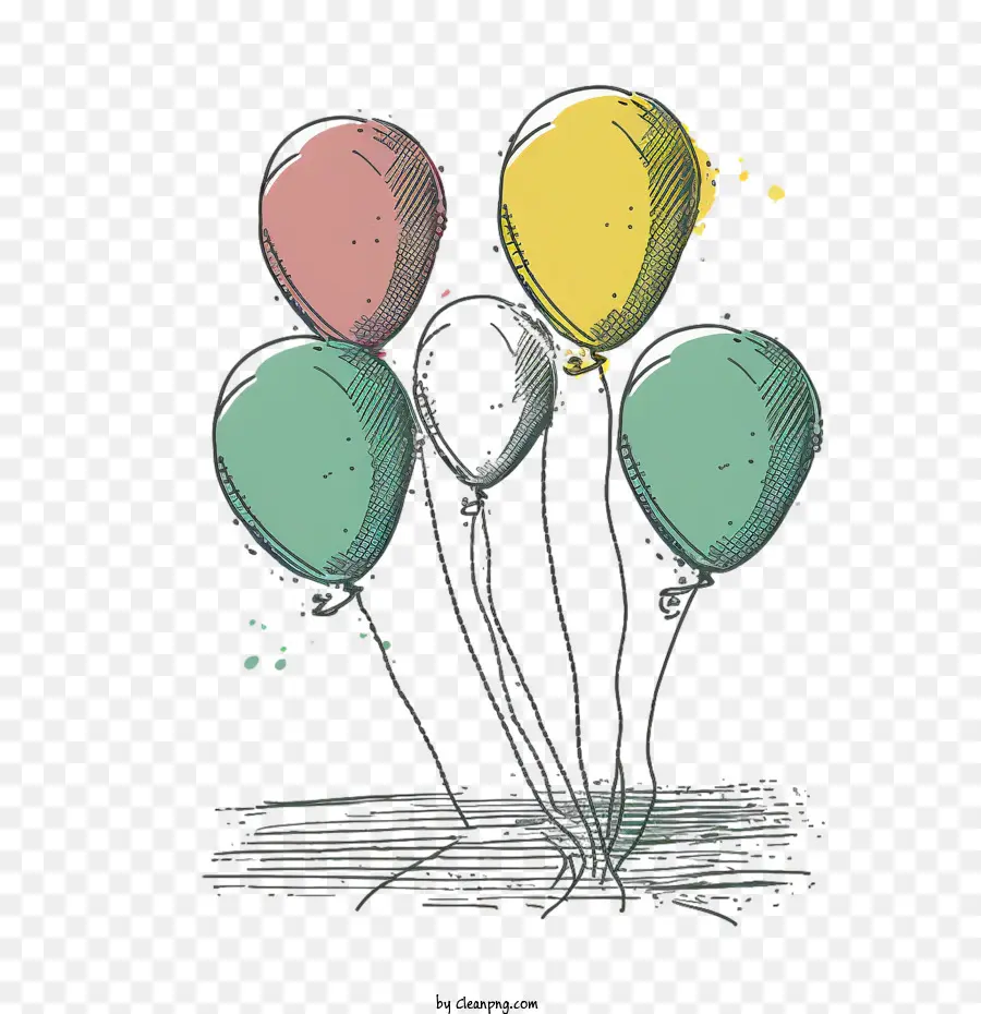 Globos De Boceto，Globos De Cómics PNG