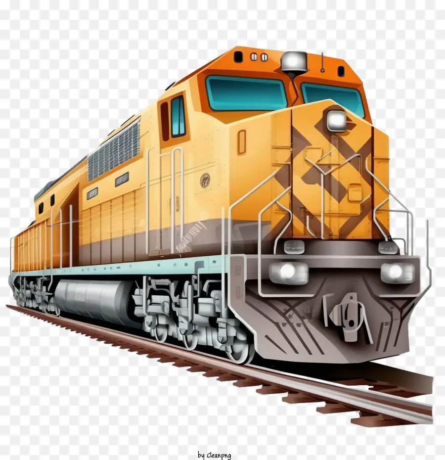 Tren De Carga，Tren De Carga De Dibujos Animados PNG