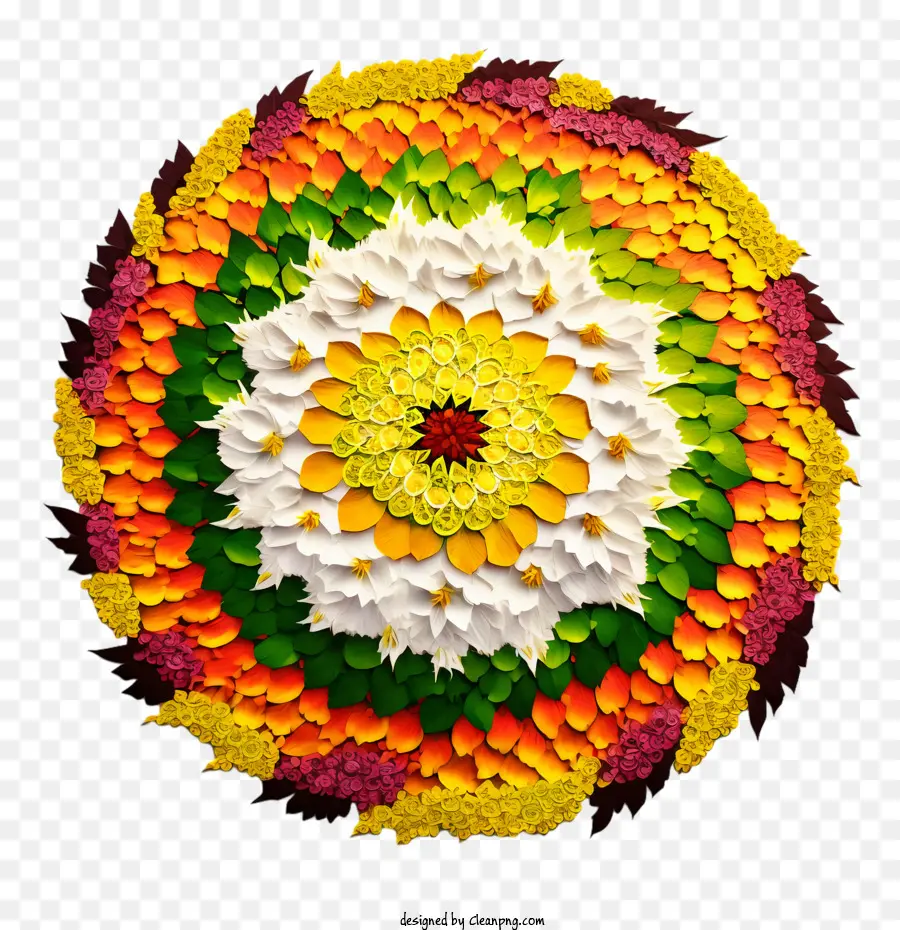 Onam，Onam Pookalam PNG