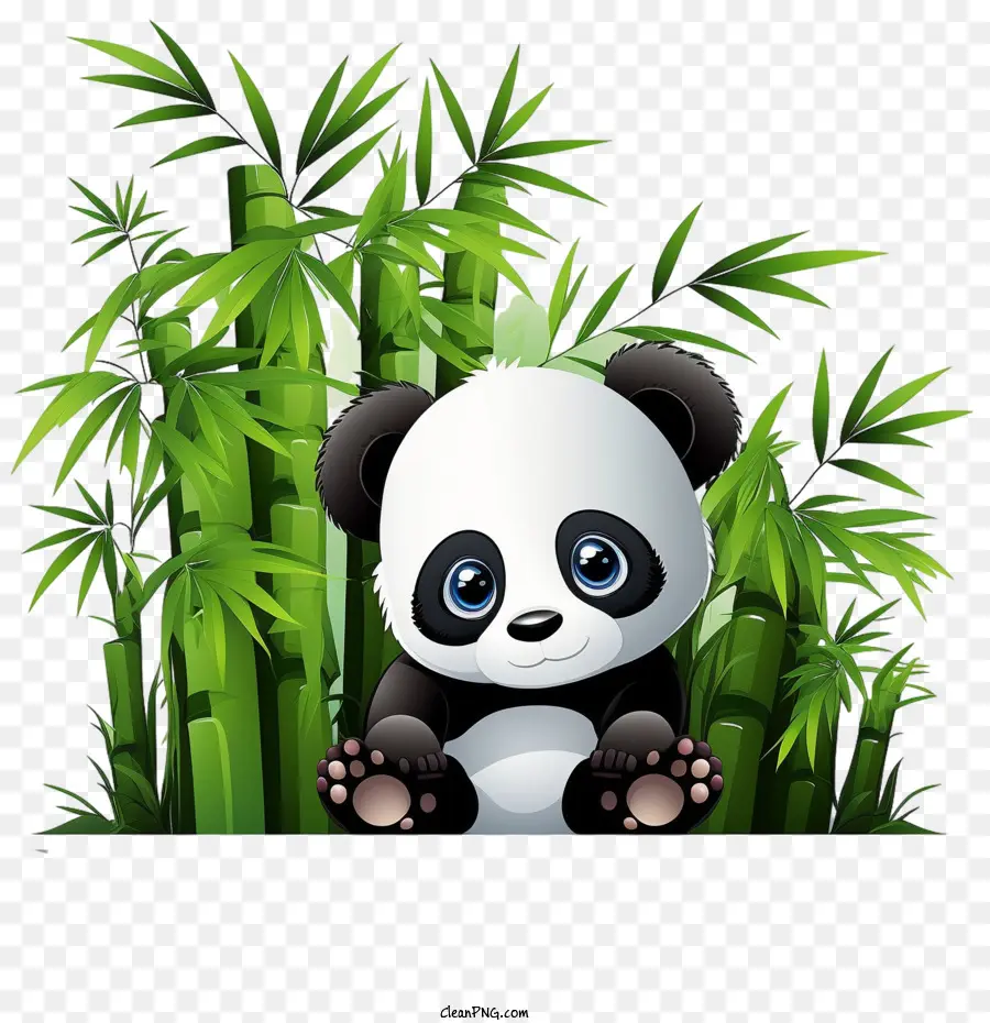 De Dibujos Animados Panda，Bebé Panda PNG