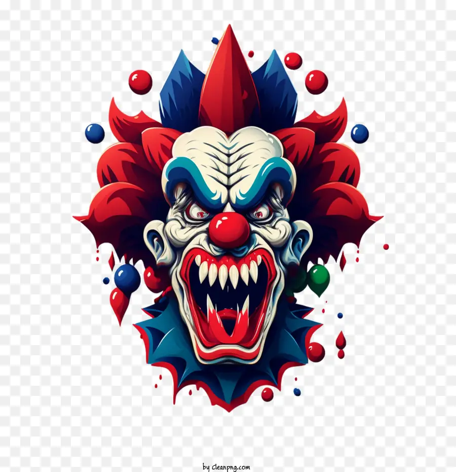 Hombre De Payaso De Miedo De Miedo，Payaso Hombre PNG