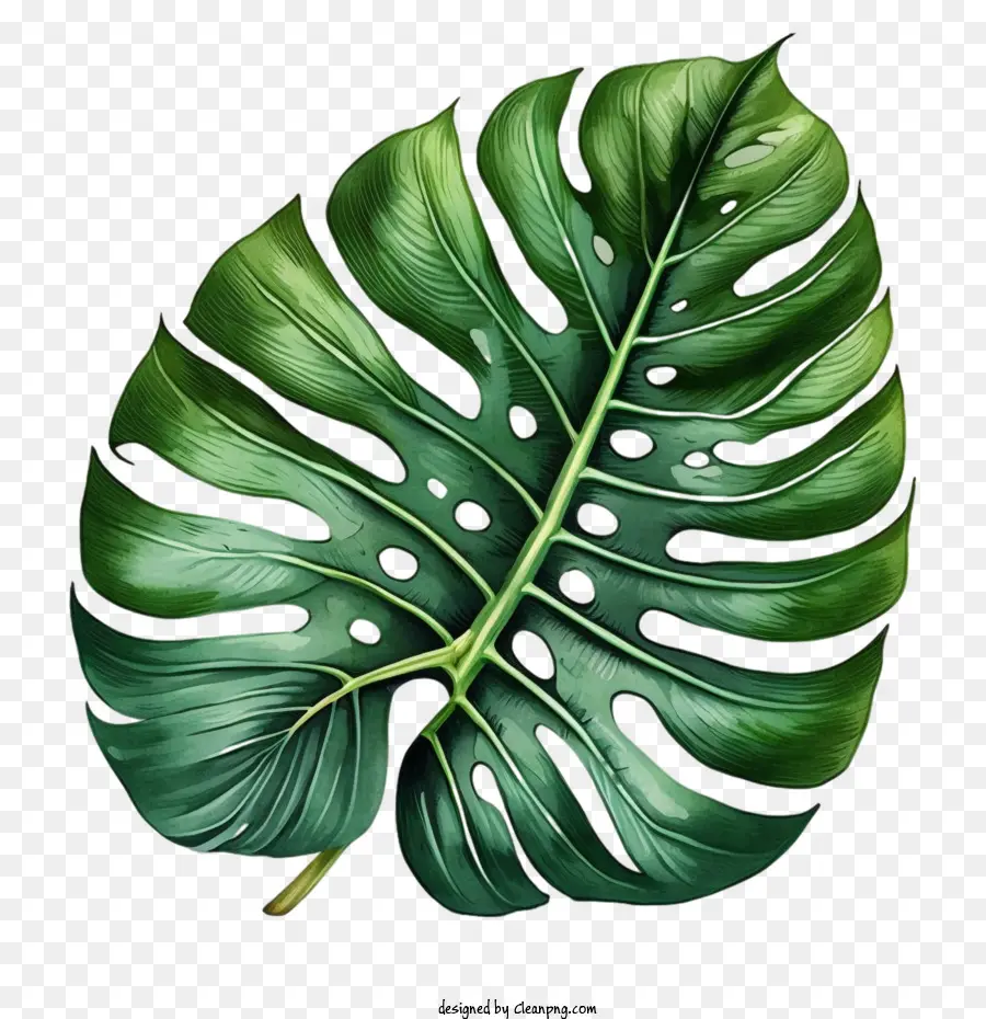 Monstera De La Hoja，Tropicales De Hoja PNG