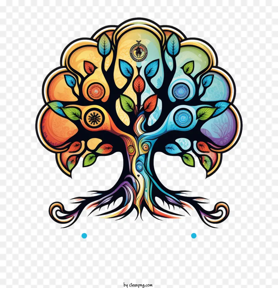 árbol De La Familia，Árbol Y Raíces PNG