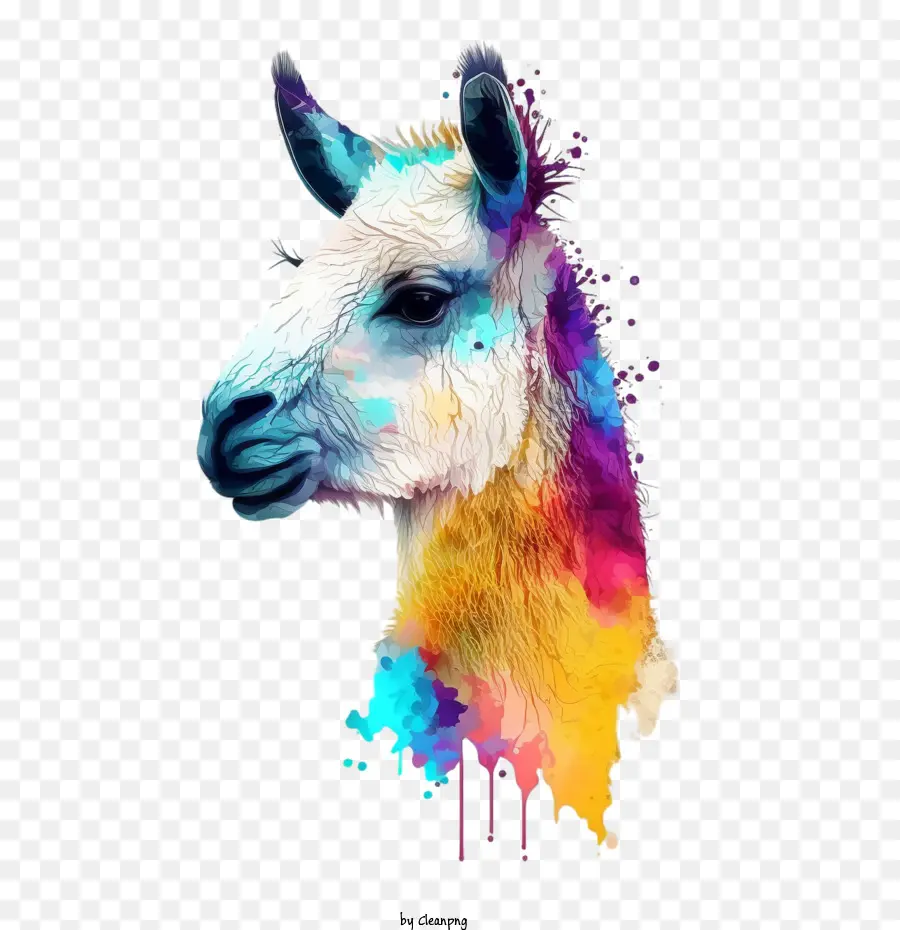 Llama Abstracta，Llama PNG