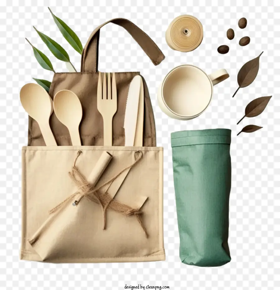 Eco Bolsa，Vida Ecológica PNG