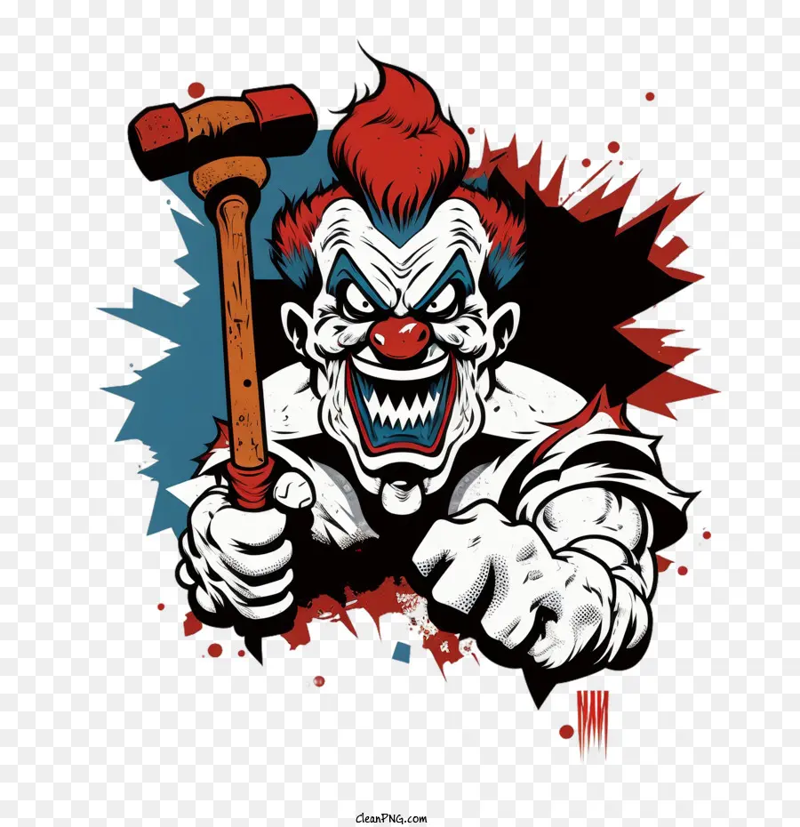 Payaso De Miedo，Payaso Hombre PNG