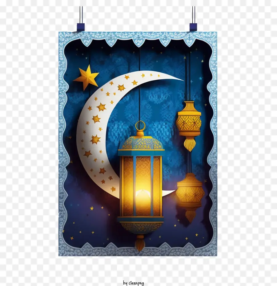 Ramadan Kareem，Islámica De La Linterna PNG