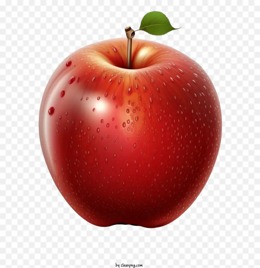 Manzana Realista，Manzana Roja PNG