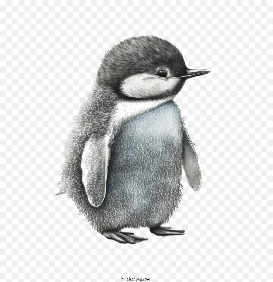 Dibujado A Mano Penguin，Pingüino PNG