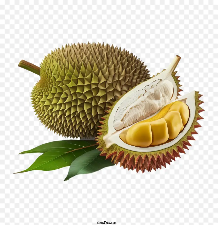 Durian，3d Durian PNG