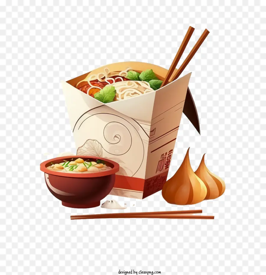 Alimento，Comida China Para Llevar PNG