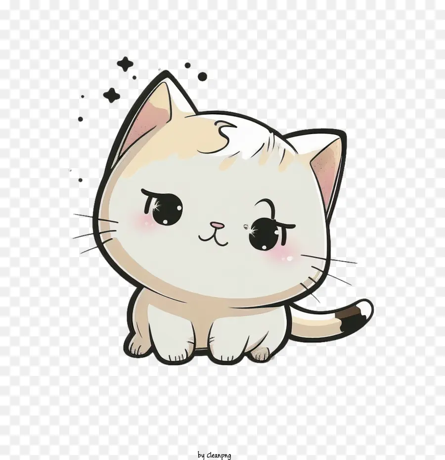 Gato De Dibujos Animados，Lindo Gato PNG