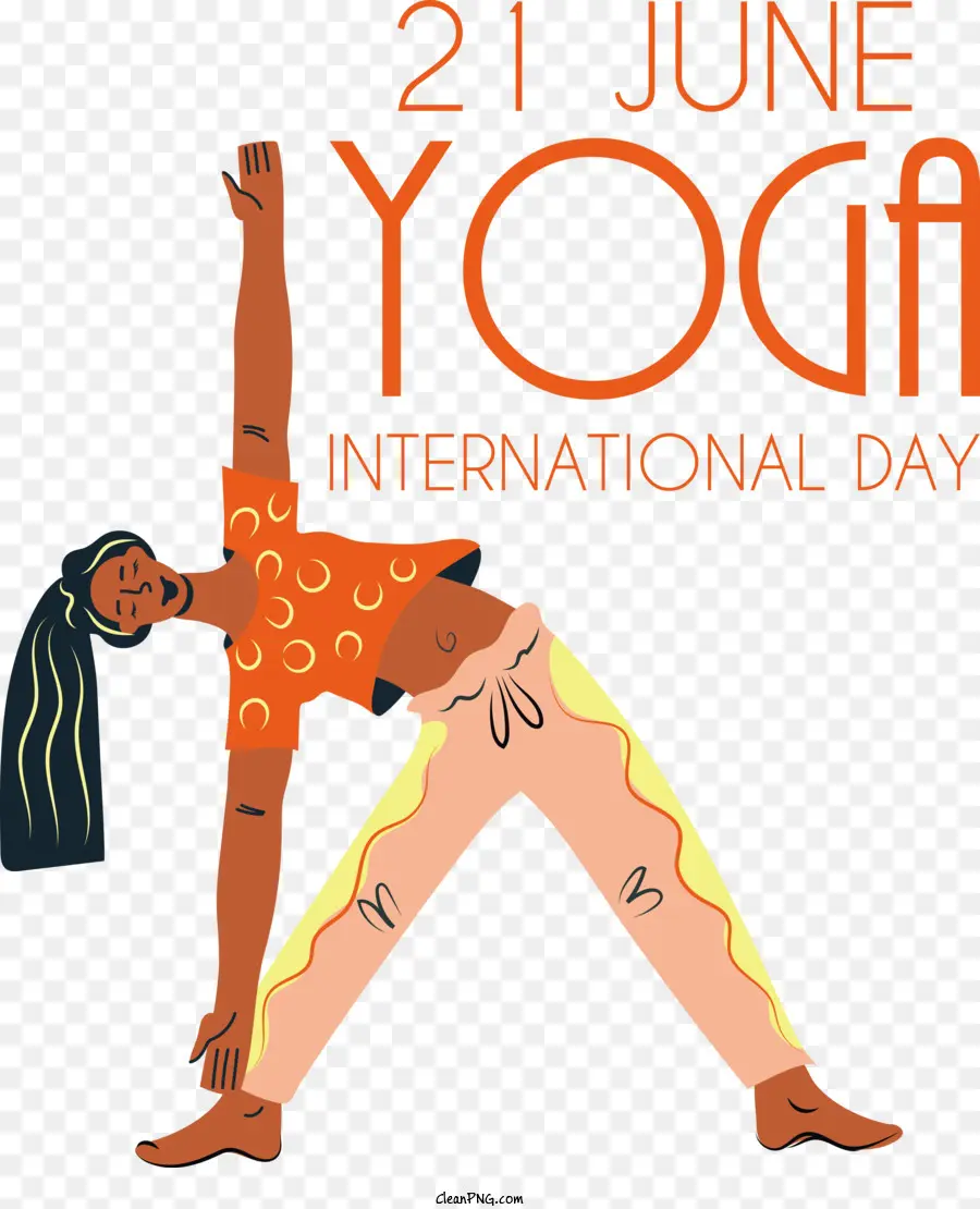 Día Internacional Del Yoga，Postura De Yoga PNG