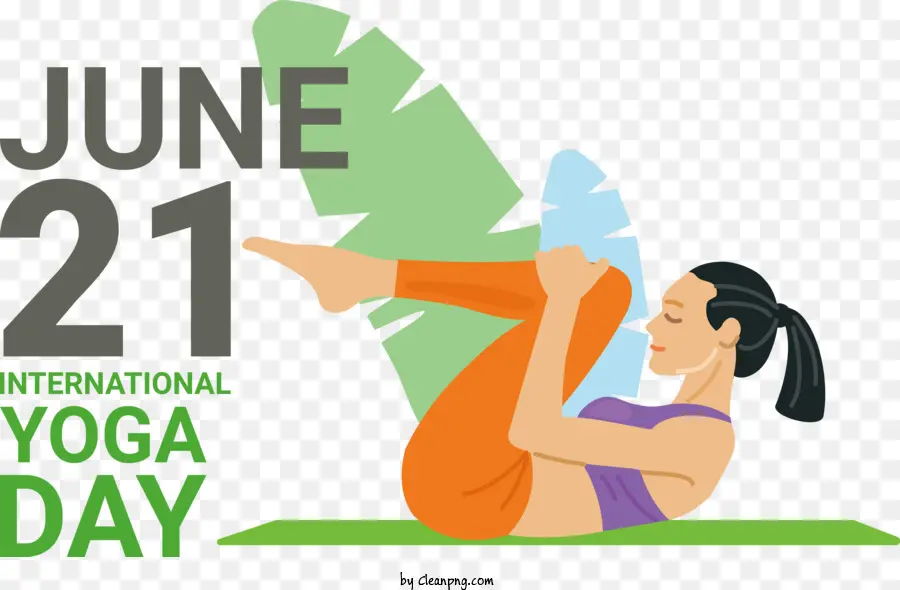 Día Internacional Del Yoga，Postura De Yoga PNG