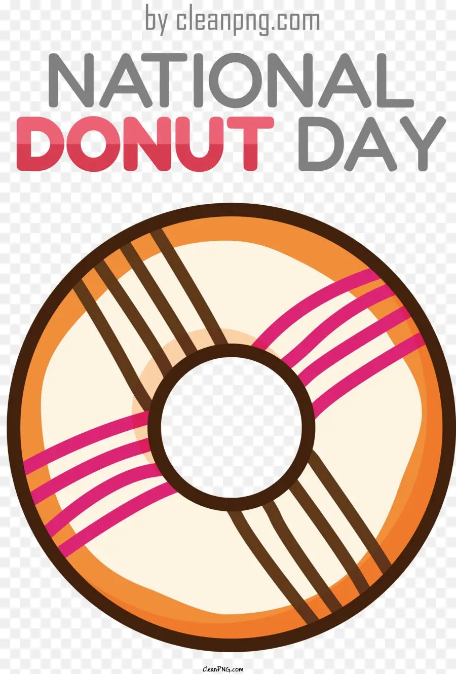 Día Nacional De Donas，Nacional De La Dona Día PNG