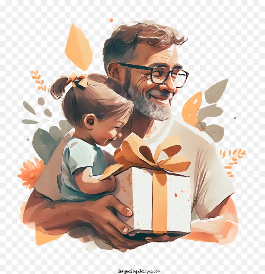 Padre Y Presente，Hombre Y Niño PNG