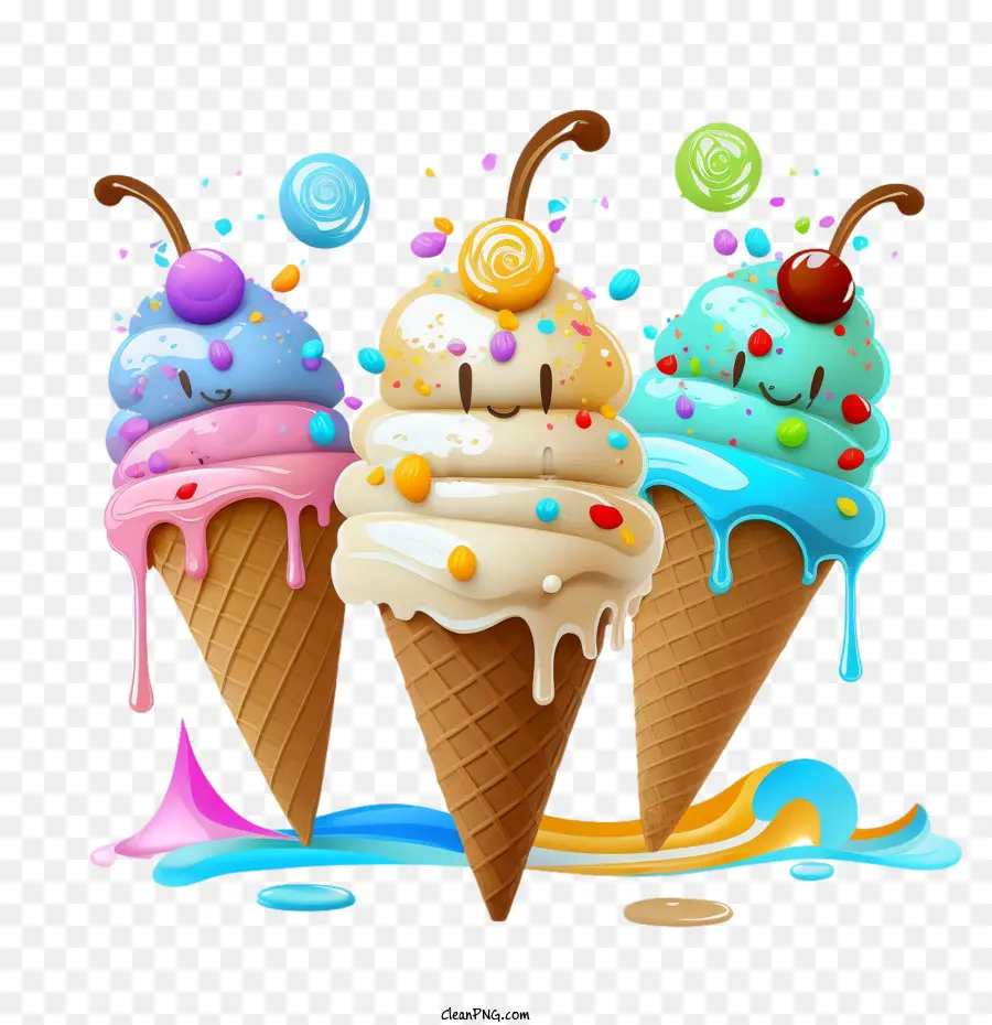 Helado，Día De Helado PNG