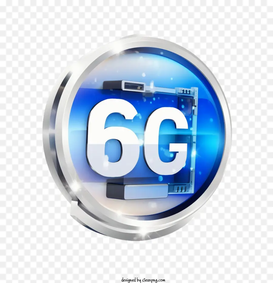 Internet 6g，Icono 6g PNG