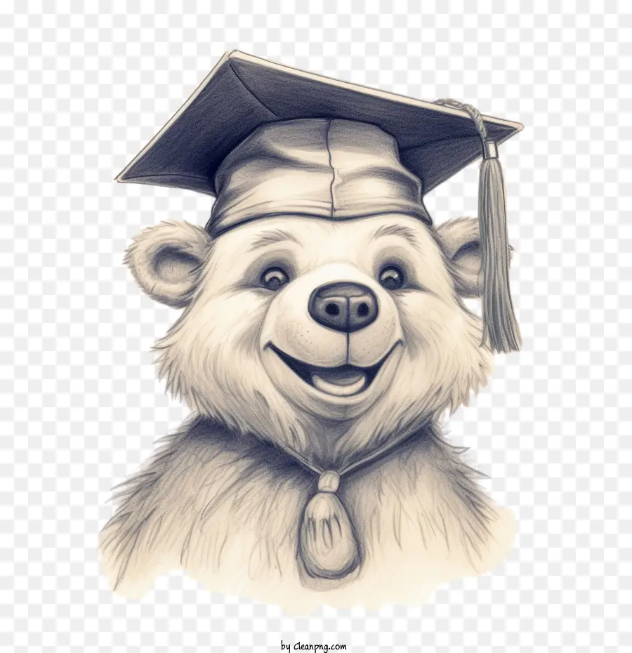 La Graduación De La Tapa，Cartoon Bear PNG