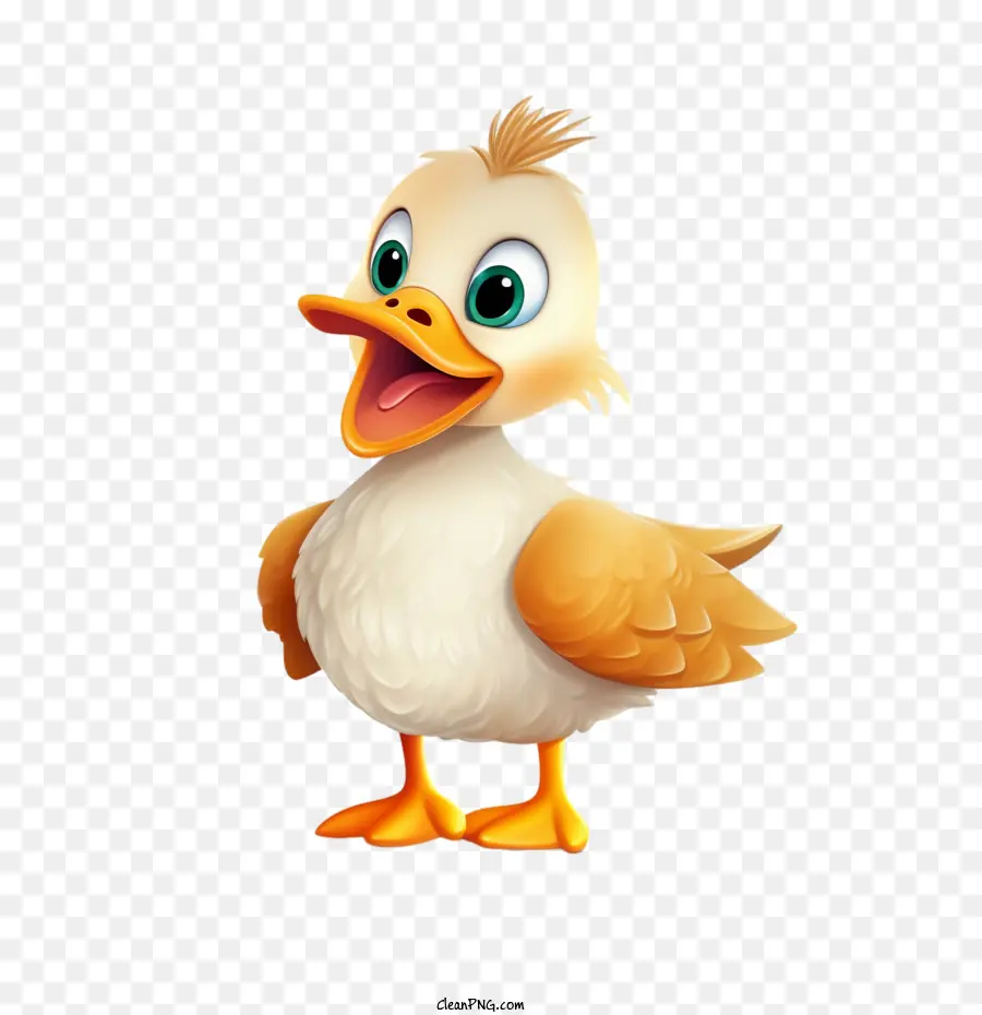 Pato Lindo，Dibujos Animados De Pato PNG