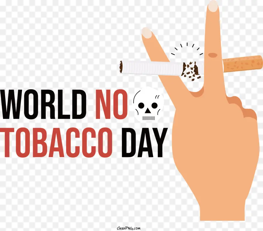 Día Mundial Sin Tabaco，Sin Tabaco PNG