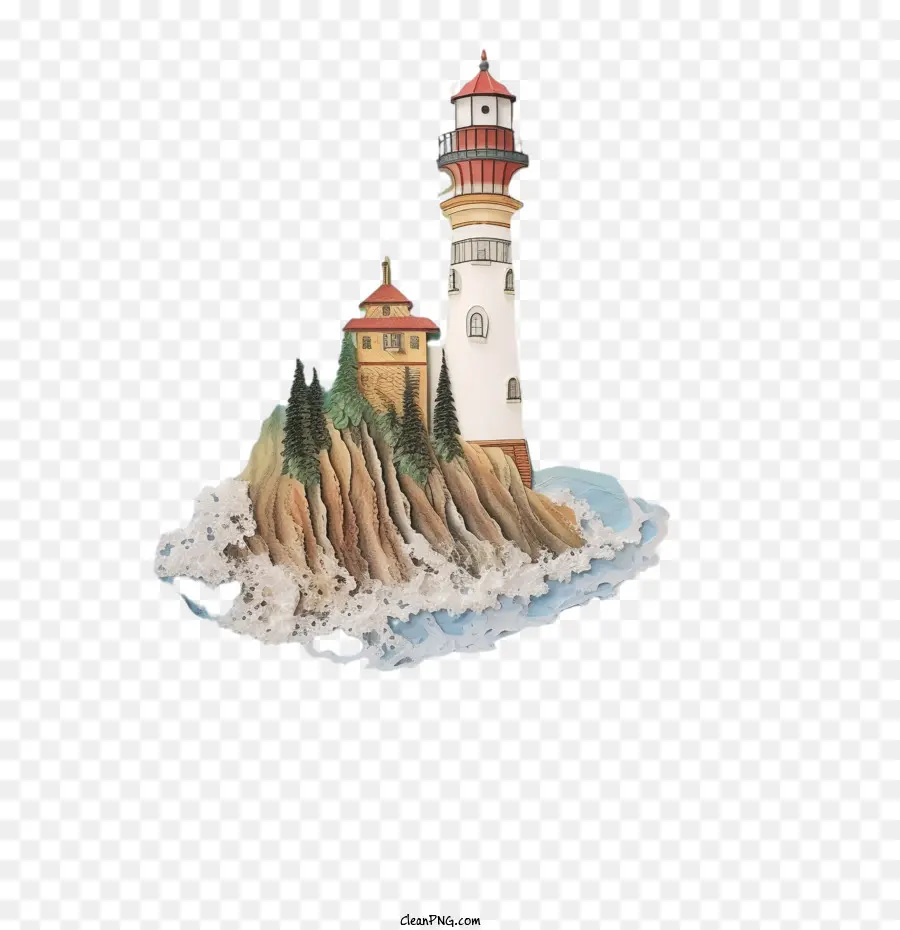 Faro，Faro De Arte En Papel PNG