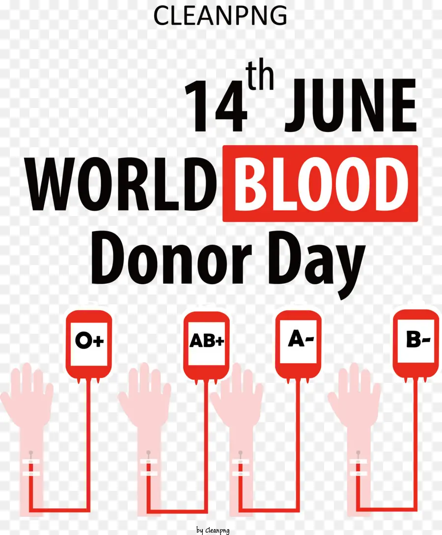 El Día Mundial Del Donante，Donar Sangre PNG