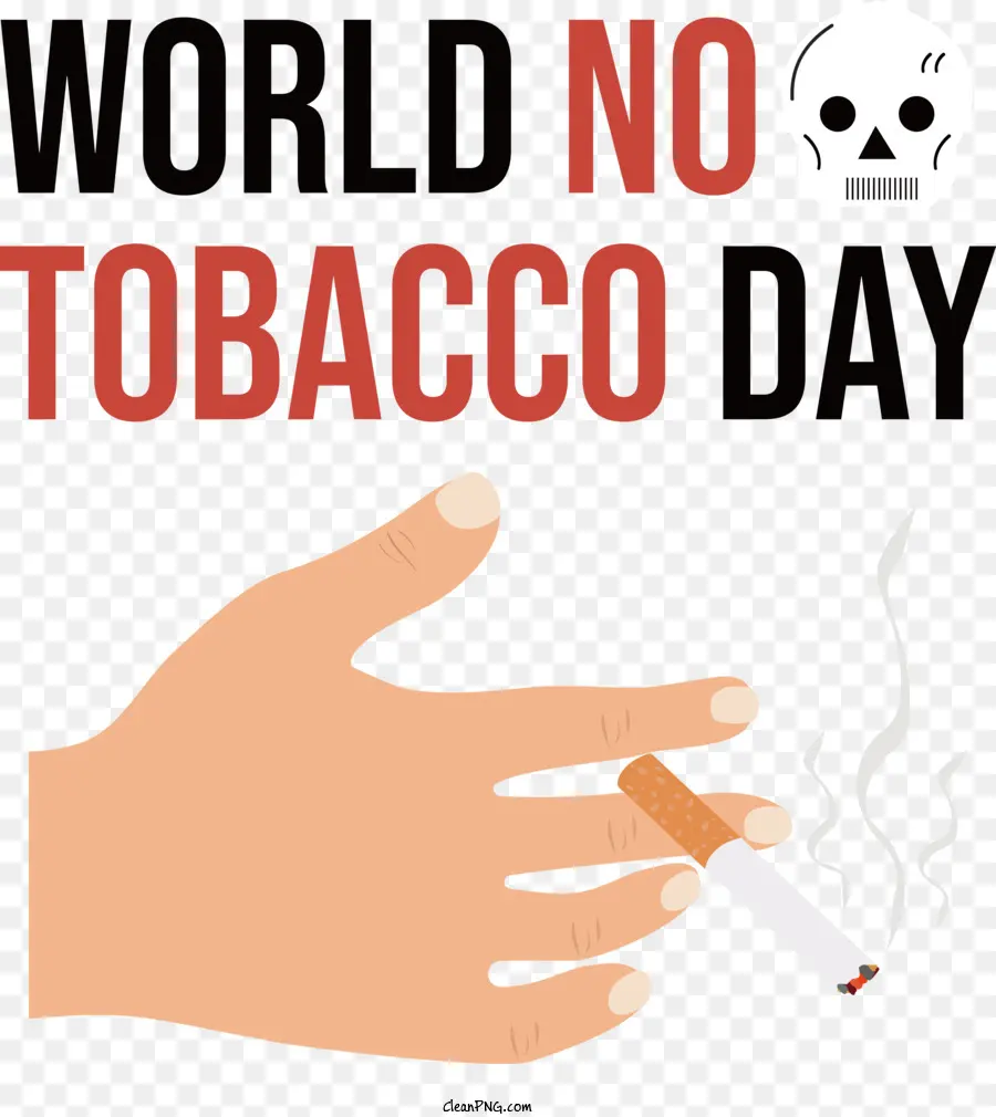 Día Mundial Sin Tabaco，Sin Tabaco PNG